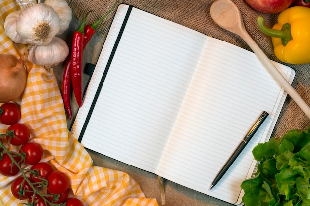 Notatnik z przepisem